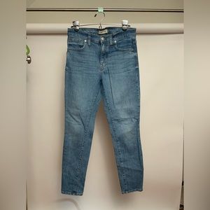 Madewell jeans size 27 9 inch mid rise